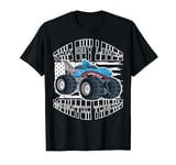 Monster Trucks Are My Jam Vintage Retro Monster Truck Gift T-Shirt