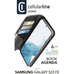 Book Agenda – SAMSUNG GALAXY S23+ cellularline Étuis pour smartphone, Protection