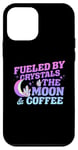 iPhone 12 mini Fueled By Crystals The Moon Coffee Spiritual Chakra Gemstone Case