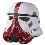 Star Wars The Black Series Incinerator Stormtrooper Premium Electronic Helmet, The Force Unleashed Roleplay Collectible