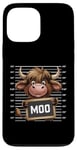 Coque pour iPhone 13 Pro Max Mug vache MOO Funny Animal Lovers