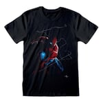 Marvel Comics Spider-Man T-Shirt Spidey Art (S)