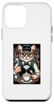 Coque pour iPhone 12 mini Caféine expresso pour chat Barista