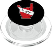 Accessoires de plongée sous-marine Drapeau de plongée Rock On Funny Scuba Diving PopSockets PopGrip pour MagSafe