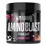 Warrior Amino Acids BCAA Powder Supplement 270g - 30 Serving Tub - Cherry Cola