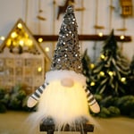 Gnome de Noël Suédois, Poupée de Noël Suédoise, Gnome de Noel, Poupée de Noël Fait Main Sans Visage, Pere Noel Suedois Geant, Lutin de Noël