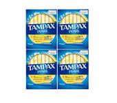 Tampax Pearl Regular Tampons Applicator (18 Tampons) x 4