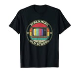 80s Retro Television Funny Old school Streaming 90s Vintage T-Shirt