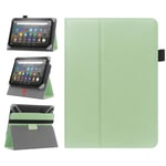 HoYiXi Housse Universel pour 7-8 Pouces Samsung Galaxy Lenovo Huawei Fire Tablette Étui de Protection réglable en Deux Positions Coque avec Support et dragonne - Vert