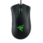 Razer DeathAdder Essential (2021) - Wired Gaming Mouse (Optical Sensor, 6400 DPI, 5 Programmable Buttons, Ergonomic Form Factor) Black