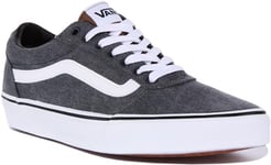 Vans Homme Basket, C L Bleu Marine Foncé, 40 EU