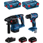 Bosch - Kit BK222 (gbh 18V-22 gsr 18V-45 2 x 5,0 Ah GAL18V-40 2 x L-Boxx 136)