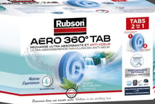 Lot 4 recharges galet percé 450gr fraicheur absorbeur humidité aéro 360° RUBSON