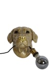 Hund vägglampa