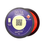 DELTA Teflon X8 Braid Red 0.269mm/35 LBS 150m