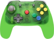 RetroFighters Brawler64 2.4GHz Wireless Controller Extreme Green