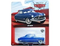 Coffret Voiture Cars : Doc Hudson - Set Véhicule Miniature Bleue