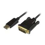 StarTech.com DP2DVI2MM3 Videokabel adapter 0,914 M DisplayPort Dvi-D, sort