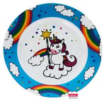 WMF Vaisselle licorne pour enfant, 19 cm, en porcelaine, passe au lave-vaisselle, couleur et utilisation alimentaire