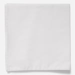 Handkerchief White Cotton Square White