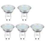 Beijiyi - Ampoule led GU10, 6500K, 4W, équivalent 50W lampe halogène, 450LM, Ampoule led Spot Culot GU10, Non-dimmable, 230V, 110° Larges Faisceaux,