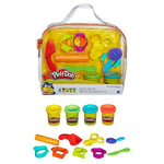 Play-Doh, Mon Premier Kit avec 4 Pots de pâte a Modeler et 9 Accessoires, pour Filles et Garçons dès 3 Ans, Jouets Préscolaires d'halloween pour Enfants, Idèe Cadeau