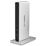 StarTech.com Dual-Monitor USB 3.0 Docking Station with DVI and Vertical Stand