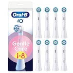 Oral B - iO Series Gentle Care Replacement Brush Heads - White - 8 count