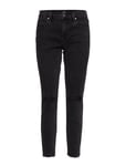 GAP Mid Rise True Skinny Ankle Jeans Svart [Color: WASHED BLACK ][Sex: Women ][Sizes: 44,46 ]