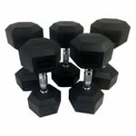 Tunturi Hex Hantel Set 12-20kg