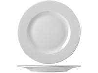 Home 4367010 Assiette porcelaine wERSAL rond cm 32 ameublement Table