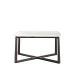 Flexform - Gipsy Soffbord, Ram Ask, Skiva Marquinia Svart - Sofabord - Antonio Citterio - Svart - Tre/Stein