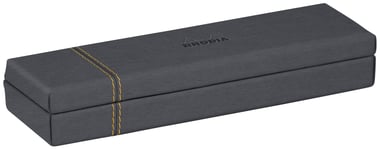 Rhodia rama Pencil Box nahkaa - Titaani