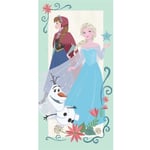 Aymax - Serviette de plage - Disney La Reine des Neiges - Elsa et Anna- 70x140 cm