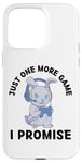 Coque pour iPhone 15 Pro Max Cute Rabbit, encore un jeu, je le promets à Rabbit Lover