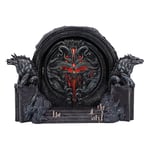 Nemesis Now Diablo IV Hells Gate Box 15.5cm, Resin, Black, Officially Licensed Diablo Merchandise, Diablo Gaming Accessory Box, Small Storage Compartment, Cast in the Finest Resin, Hand-Painted