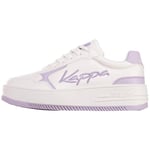 Kappa Mixte Code de Style : 243417 Jaboah Femme Basket, Blanc/Lilas, 42 EU