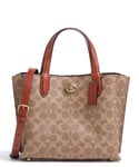 Coach Willow Handbag beige/brown