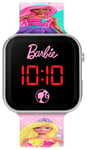 Barbie Multicoloured Strap LED Watch