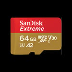 SanDisk Extreme microSD-kortti mobiilipelaamiseen - 64 Gt