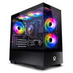 Ordinateur de bureau Vibox I-47Gamer - Quad Core AMD Ryzen 3200G Processeur 4GHz - Radeon Vega 8 Graphique - 16Go RAM - 1To SSD - Windows 11 - WiFi