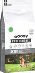 Hundfoder Doggy Professional Aktiv 18kg - -, 18 KG