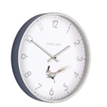 Thomas Kent Crofter Style Wall Clock Navy Blue 12"