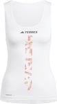 Adidas Women's Terrex Xperior Singlet White, L