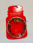 New Yankee Candle – Merry Christmas Illuma Lid Silver/Red/Green