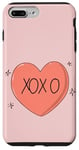 Coque pour iPhone 7 Plus/8 Plus T-shirt XOXO-Design (édition minimaliste)