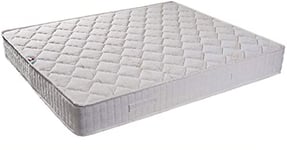 Provence literie Matelas Tissu Ignifugé Non Feu + Alèse 90x190 x 12 cm - Ferme Indéformable - Très Respirant