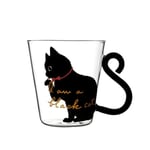 DUKAILIN Espresso Cups Milk Coffee Cup Water Cup Mug Tea Cup Cartoon Cat Juice Cup