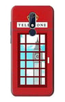 England Classic British Telephone Box Minimalist Case Cover For Nokia 5.1, Nokia 5 2018