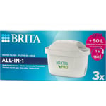 BRITA MAXTRA PRO All-in-1 Refill Water Filter Cartridge 3-Pack - White - 1053087